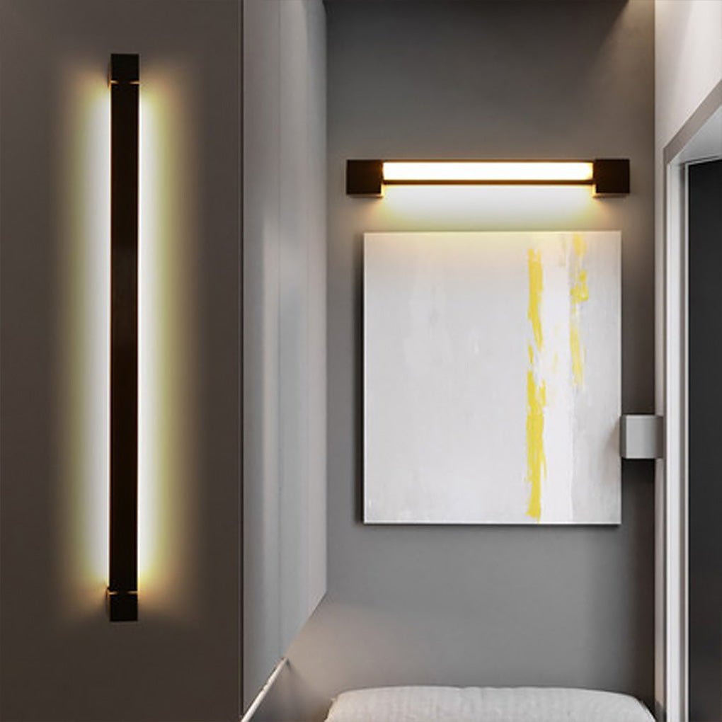 Nordic Style Rotatable Ultra-Thin White LED Wall Lamp for Living Room