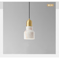 Contemporary Metal and Marble Mini Pendant Light for Kitchen and Dining