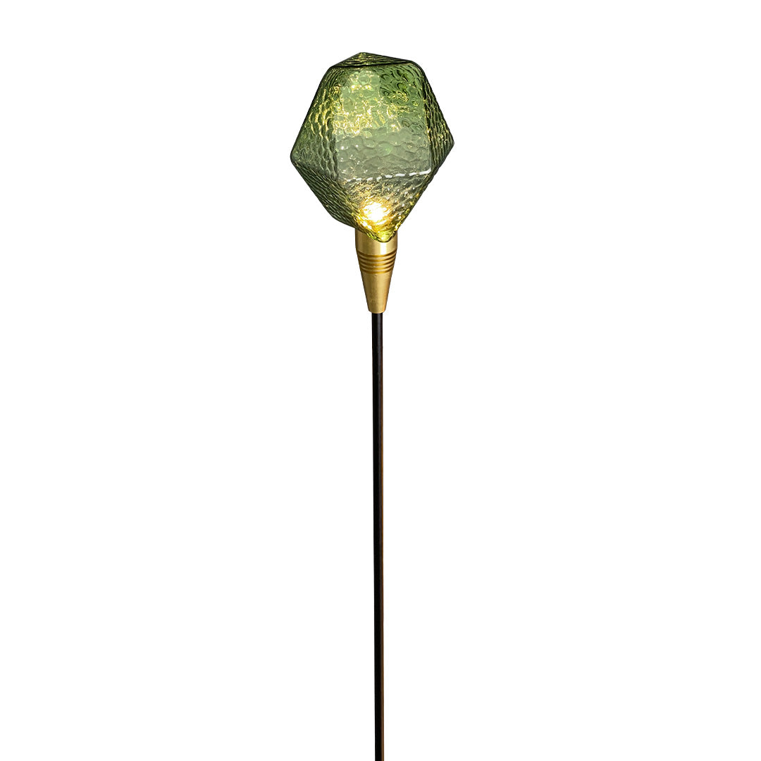 Elegant White LED Diamond Pathway Light for Outdoor Garden Walkway