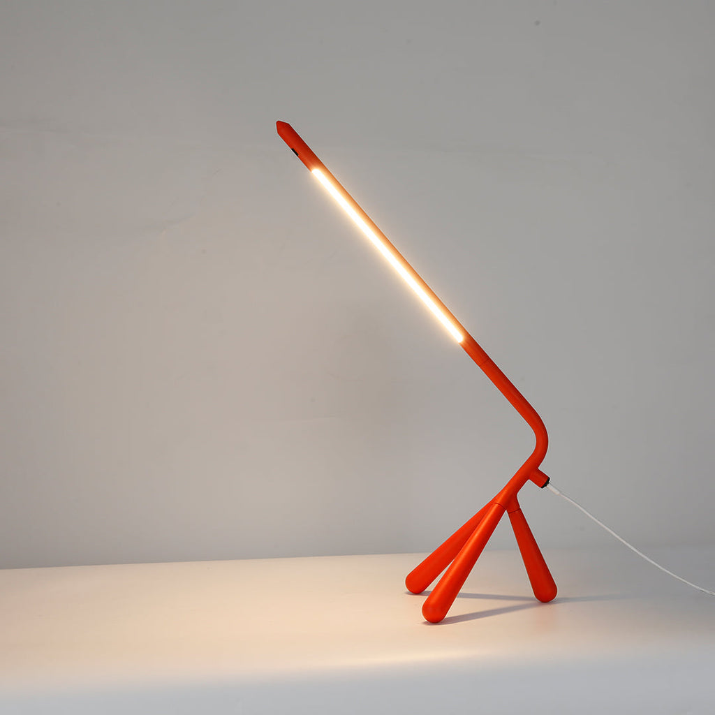 Unique Rotatable LED Accent Table Lamp with Three Legs for Living Room