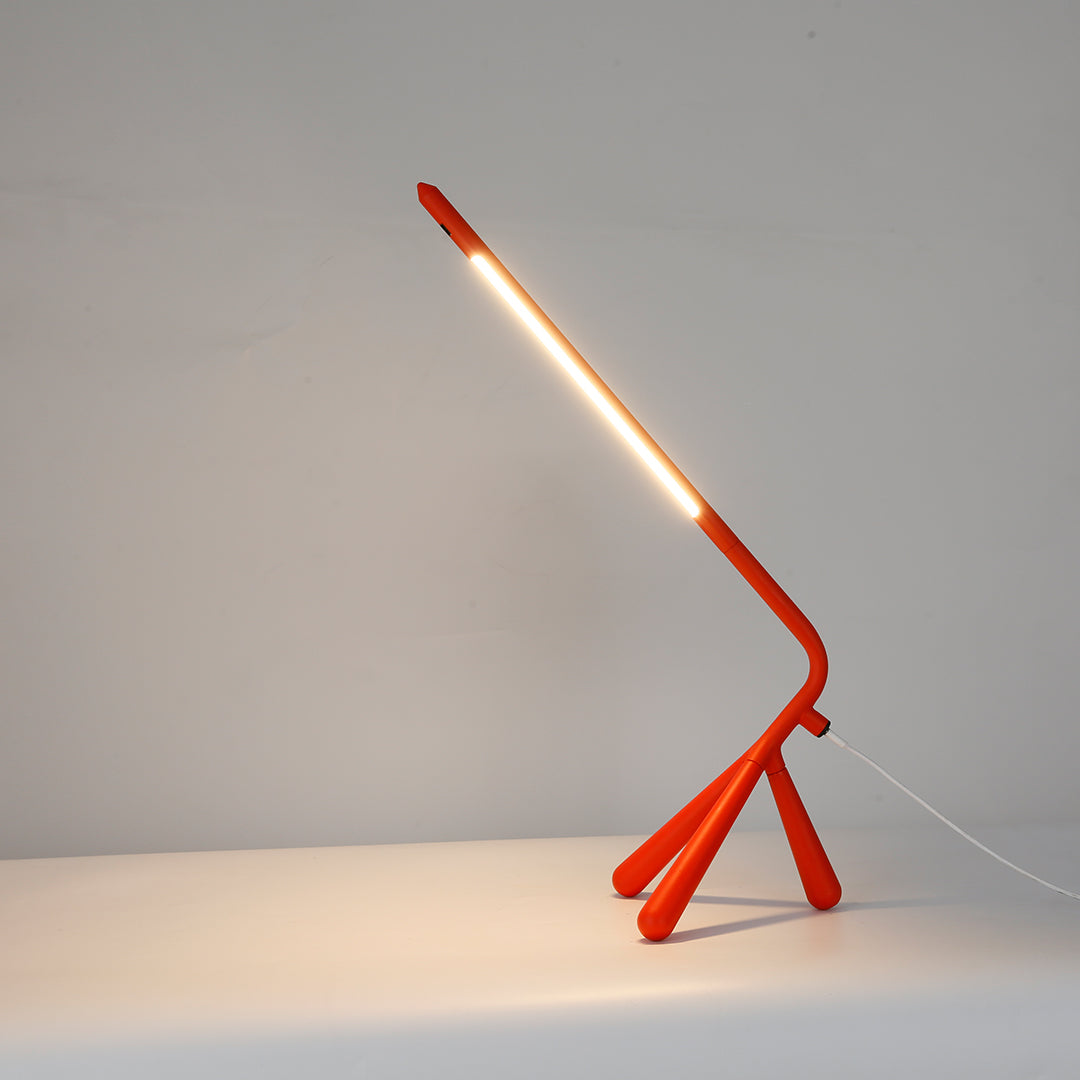 Unique Rotatable LED Accent Table Lamp with Three Legs for Living Room