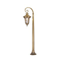 European Style Vintage Full Copper LED Outdoor Path Light Fixture