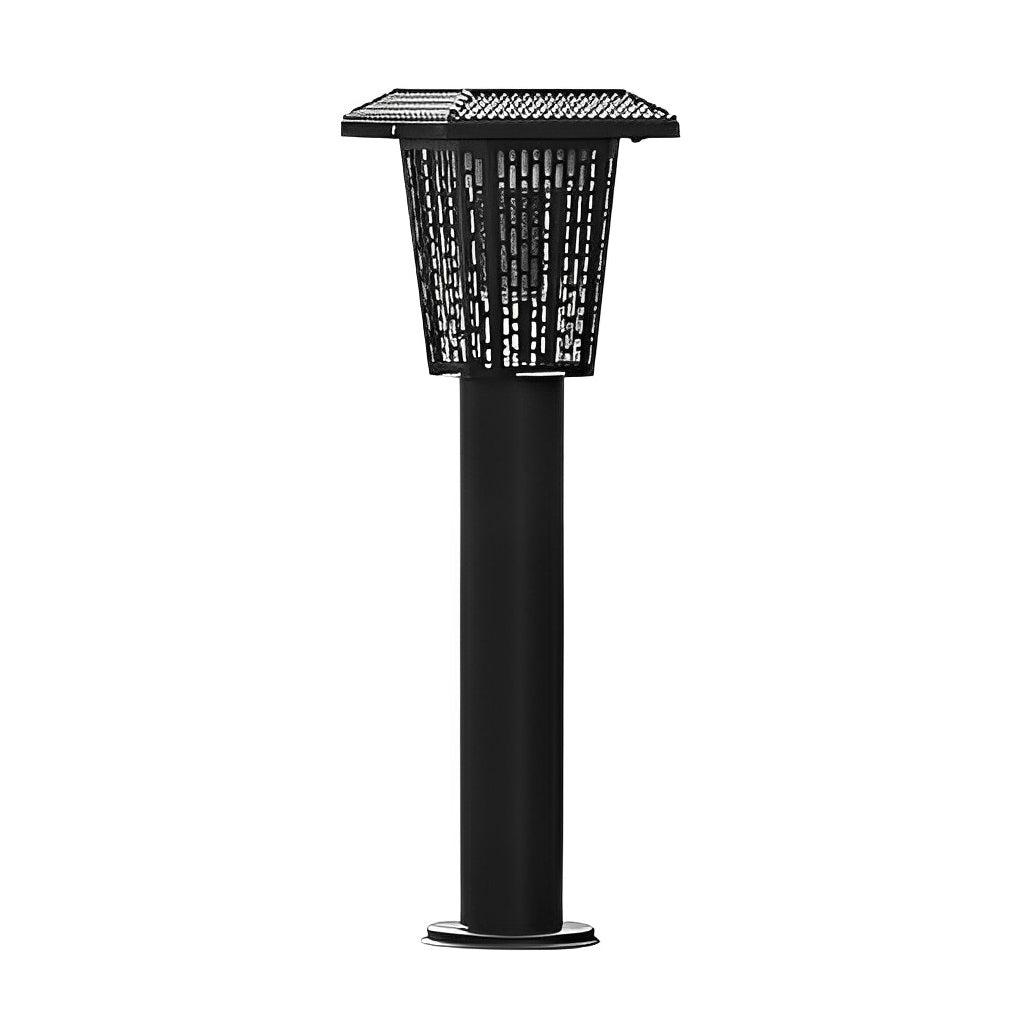 Solar-Powered Waterproof Metal Outdoor Bug Repellent Lantern Light
