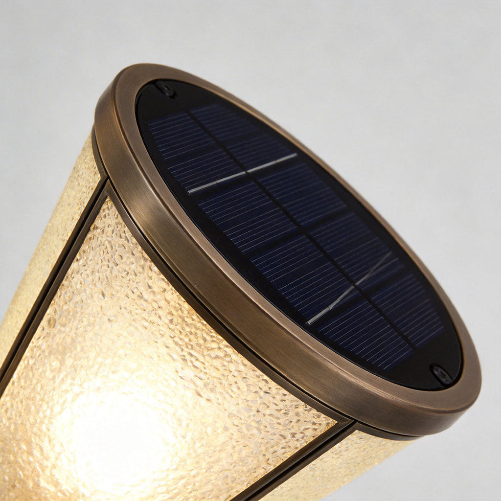Elegant Copper Waterproof LED Path Lights for Outdoor Garden Lighting