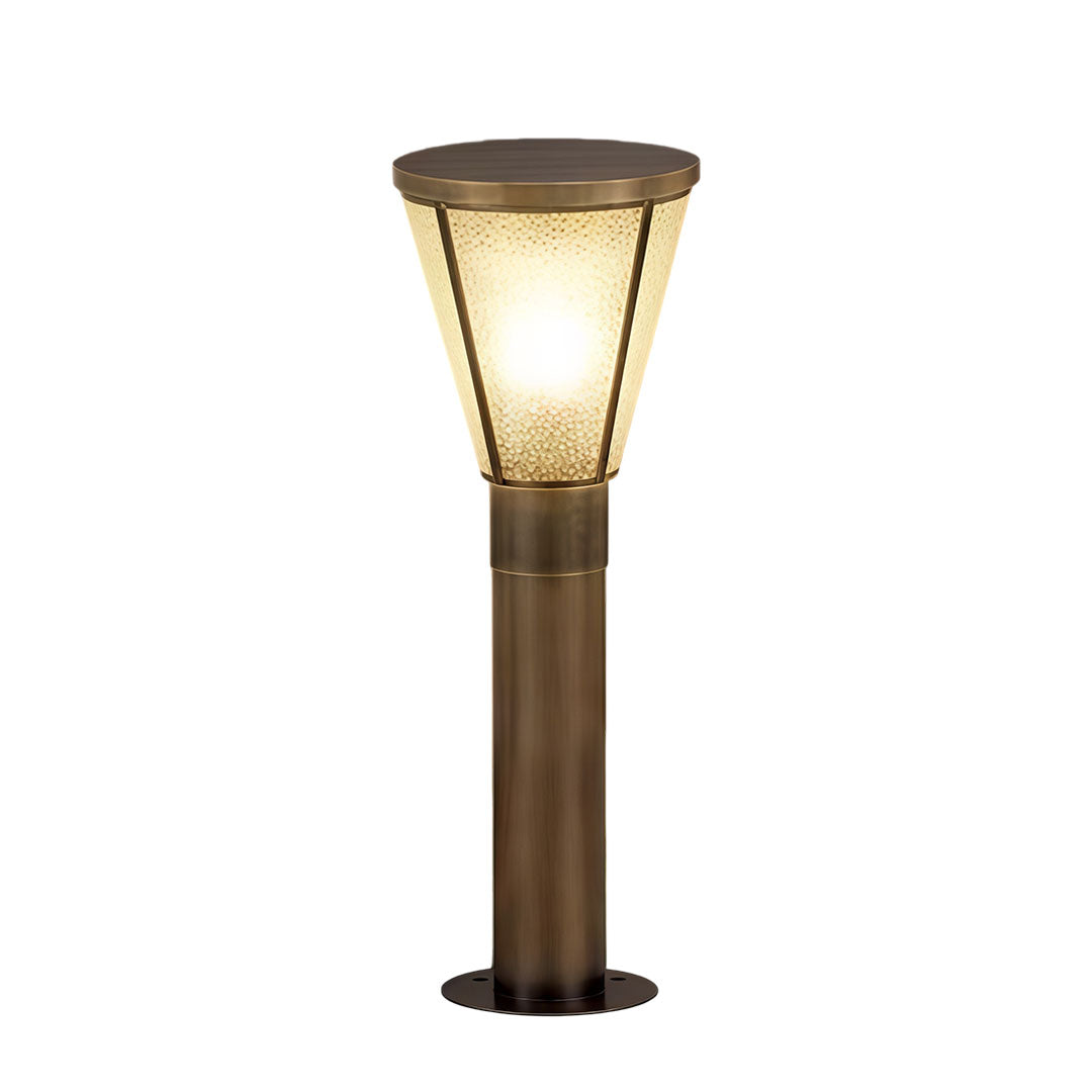 Elegant Copper Waterproof LED Path Lights for Outdoor Garden Lighting