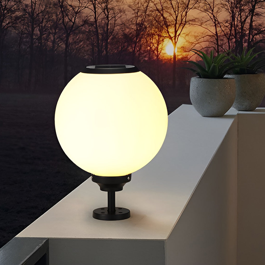 Elegant Waterproof LED Solar Spotlights for Outdoor Gate Pillars