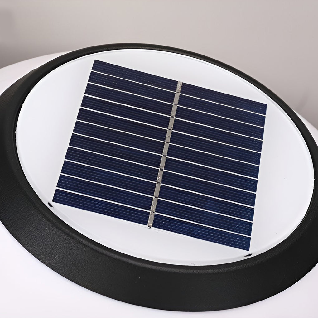 Elegant Waterproof LED Solar Spotlights for Outdoor Gate Pillars