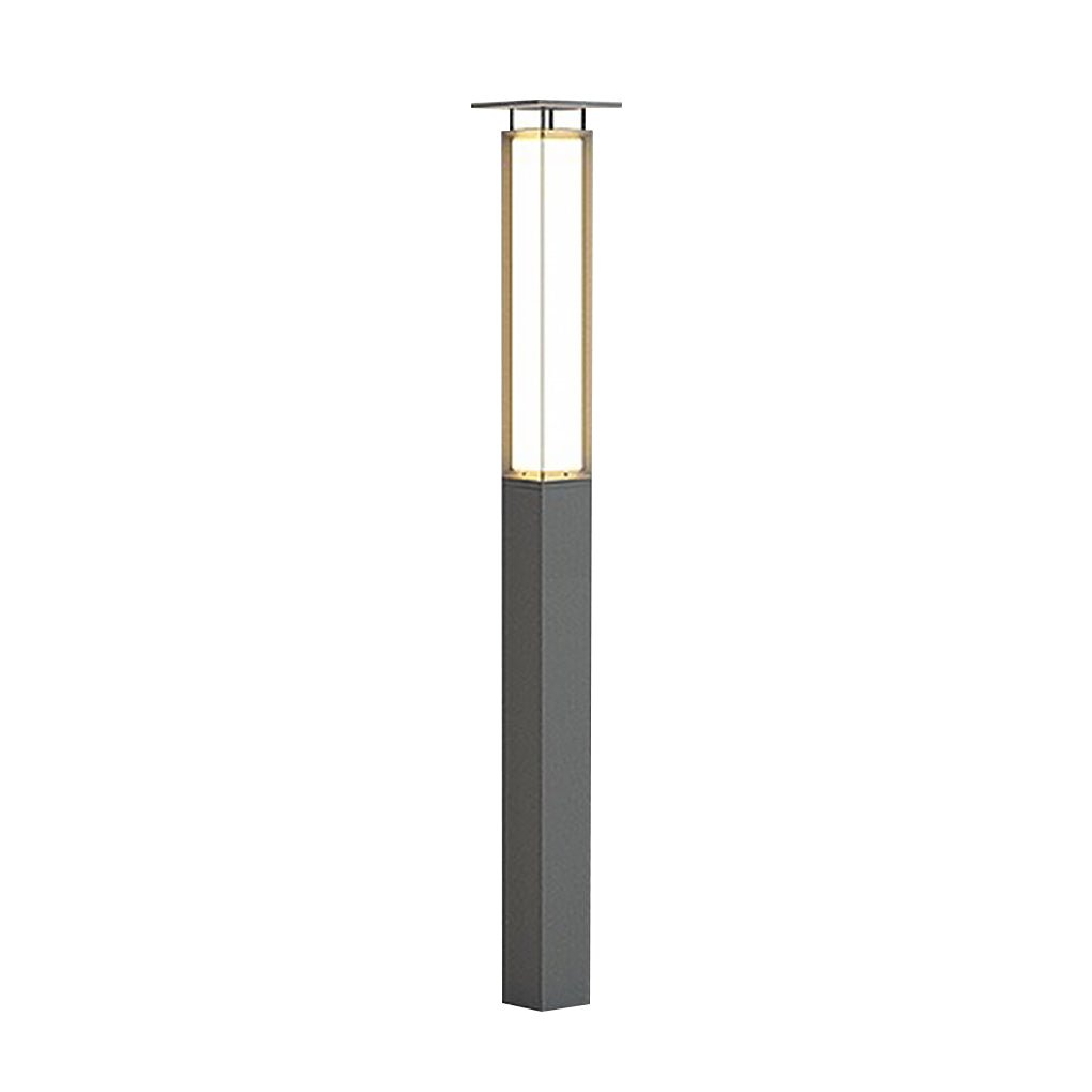 Sleek Weatherproof LED Tall Bollard Lights for Outdoor Pathway Lighting