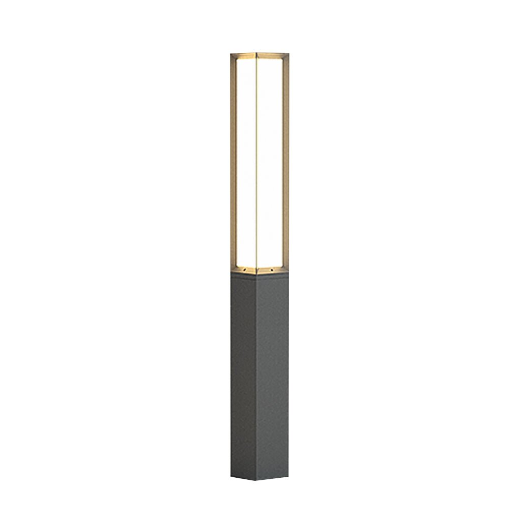Sleek Weatherproof LED Tall Bollard Lights for Outdoor Pathway Lighting