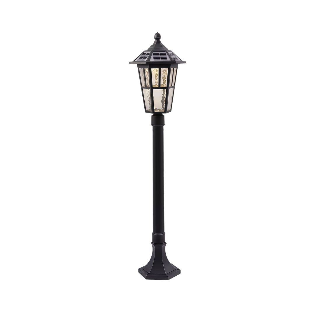 Modern Minimalist Black Outdoor Path Lighting Fixture for Gardens and Walkways
