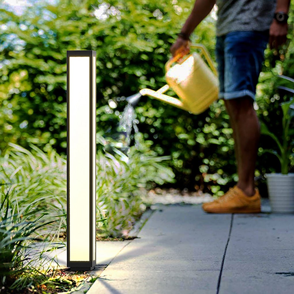 Modern Waterproof LED Garden Bollard Lights for Outdoor Landscaping