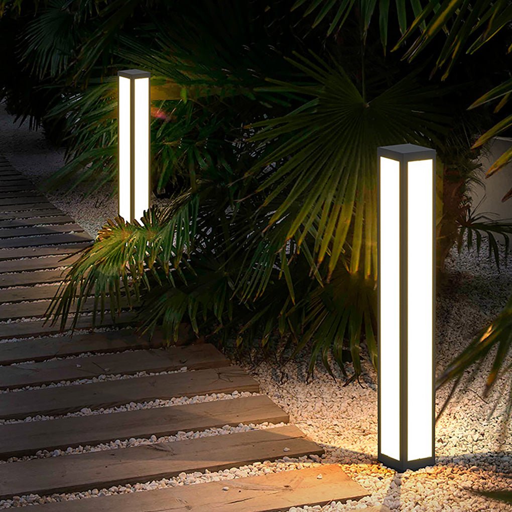 Stylish Waterproof LED Garden Bollard Lights for Outdoor Landscaping