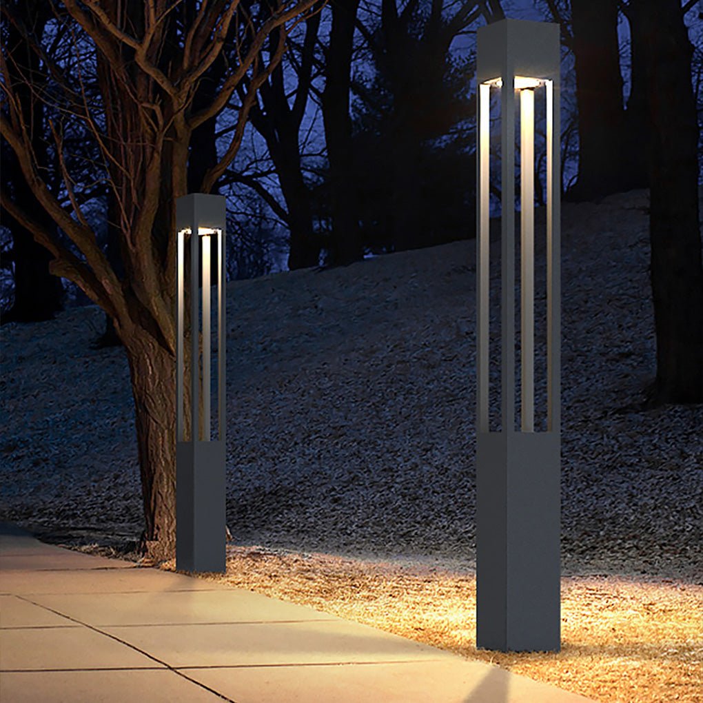 Stylish Waterproof LED Garden Bollard Lights for Outdoor Landscaping