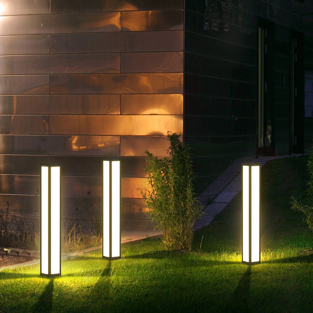 Stylish Waterproof LED Garden Bollard Lights for Outdoor Landscaping