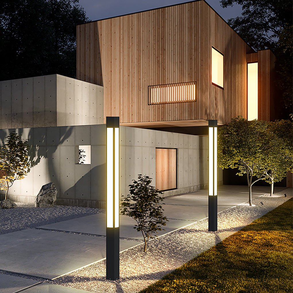 Stylish Waterproof LED Garden Bollard Lights for Outdoor Landscaping