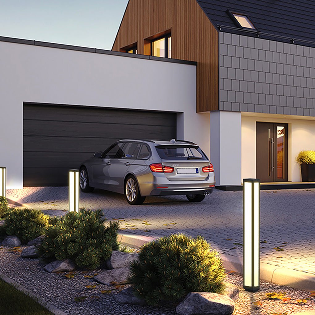 Stylish Waterproof LED Garden Bollard Lights for Outdoor Landscaping