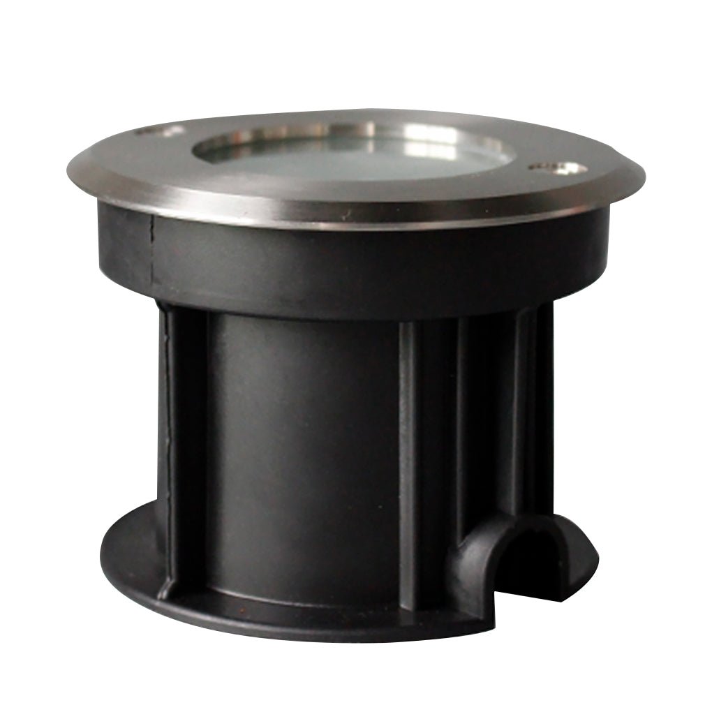 Waterproof Chrome Recessed LED Step Lights for Garden & Poolside Deck