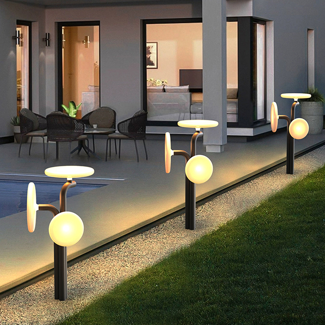 Waterproof Solar Pathway Lights - LED Landscape Lighting for Gardens