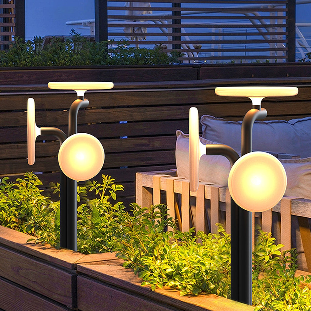 Waterproof Solar Pathway Lights - LED Landscape Lighting for Gardens