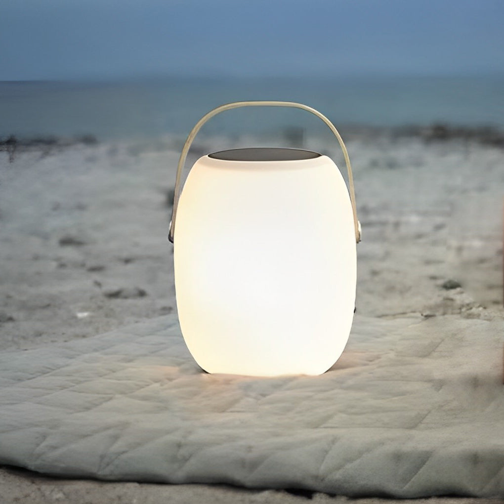 Elegant Portable Solar LED Lanterns for Outdoor Patio Garden Decor