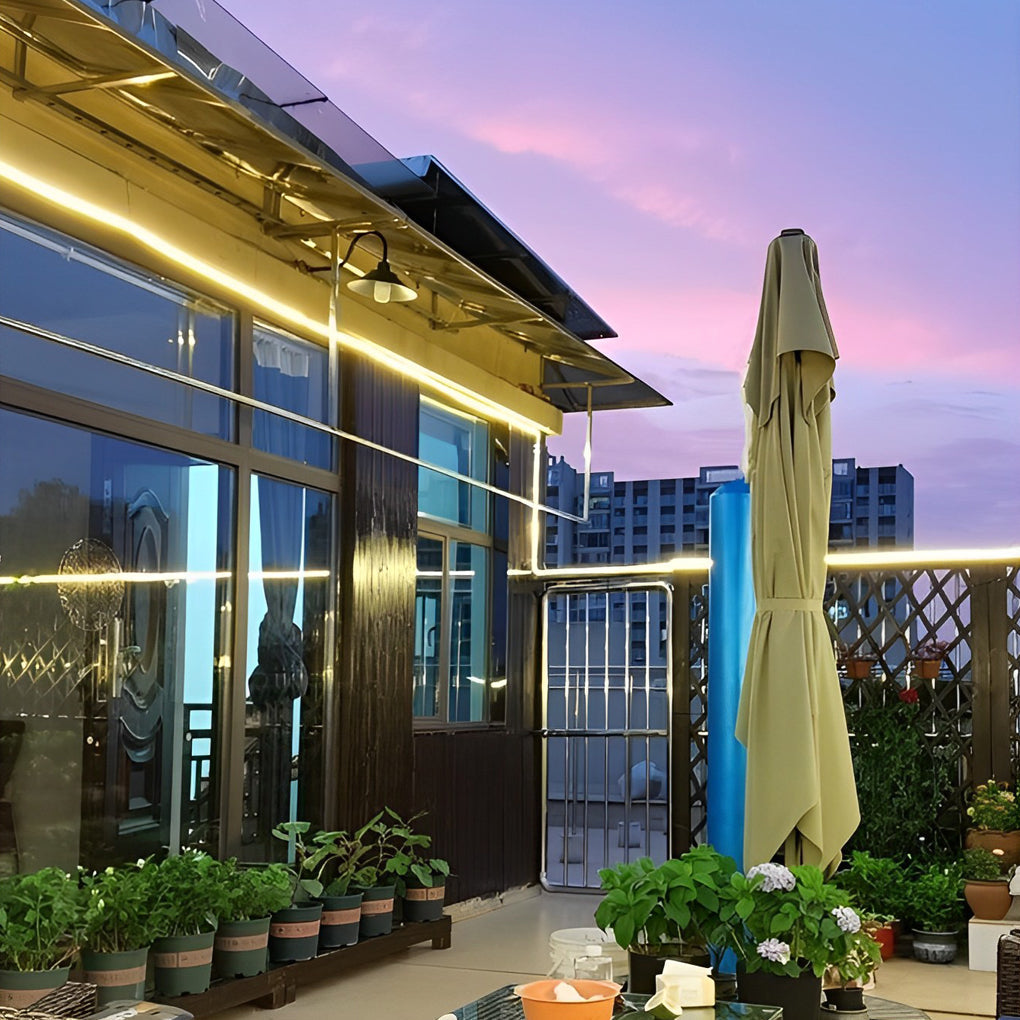 Silicone White LED Light Strips for Outdoor Stair Illumination