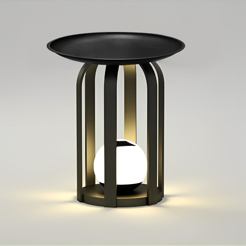 Modern Waterproof Solar Floor Lamp for Outdoor Patio & Garden Decor