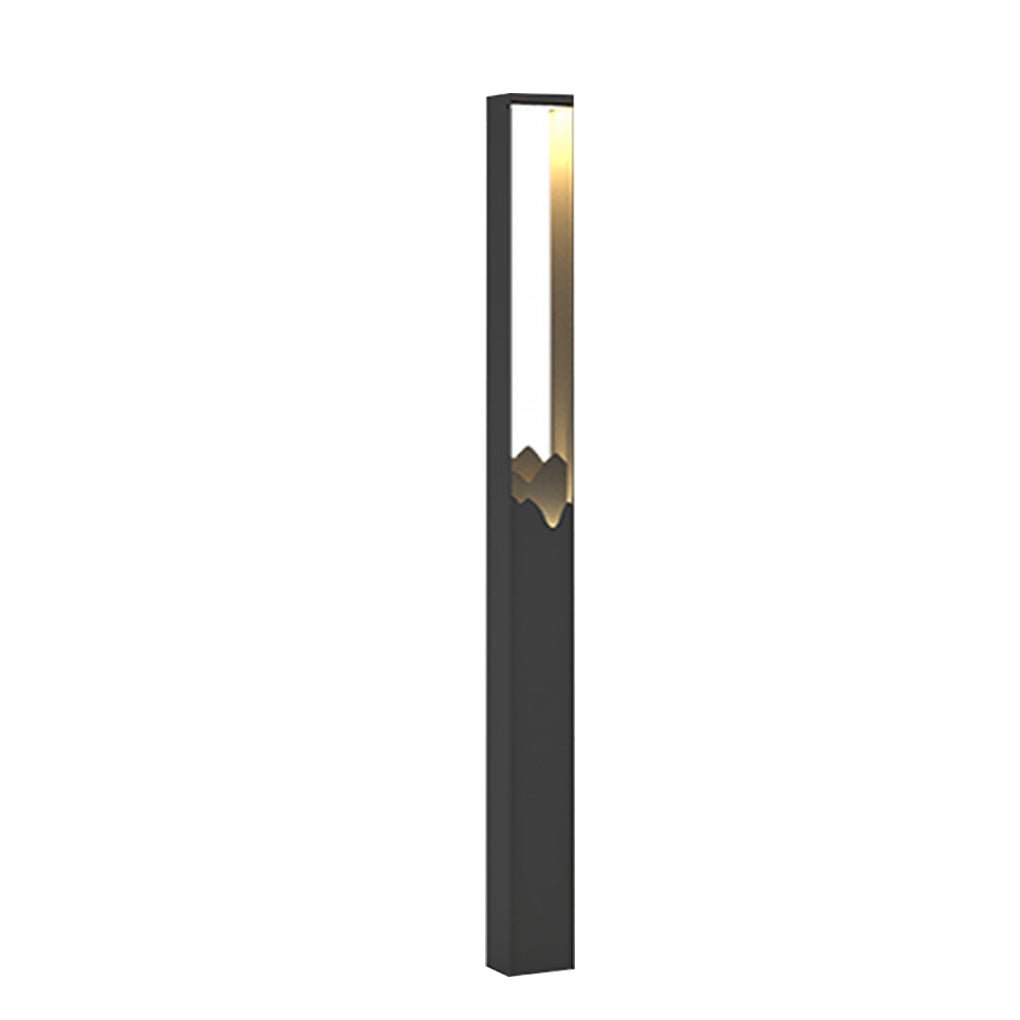 Elegant Waterproof Hollow Solar Lawn Lamp for Pathway & Landscape