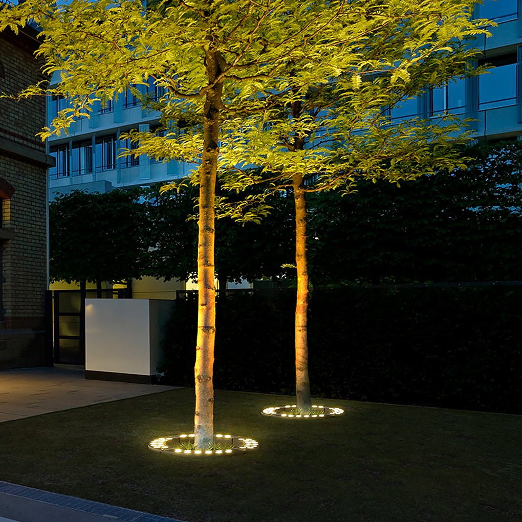 Waterproof LED Tree Ring Light for Outdoor Landscape Illumination