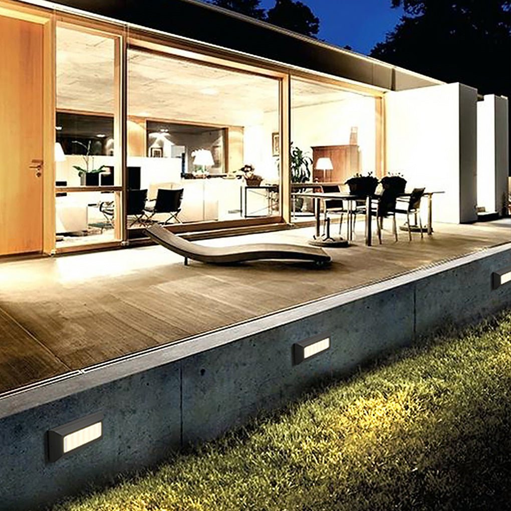 Sleek Waterproof 9W LED Stair Step Lights for Outdoor Deck & Pathway