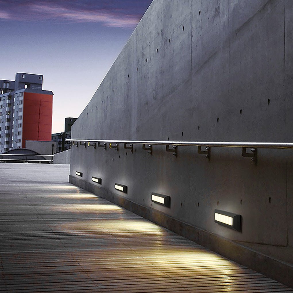 Sleek Waterproof 9W LED Stair Step Lights for Outdoor Deck & Pathway