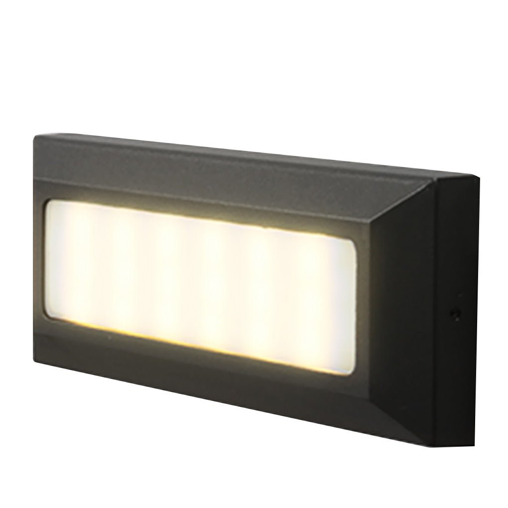 Sleek Waterproof 9W LED Stair Step Lights for Outdoor Deck & Pathway