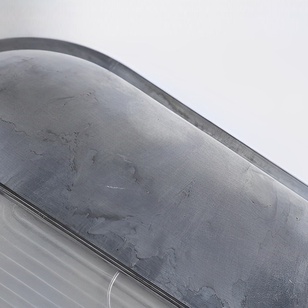 Vintage Black Waterproof Oval Bulkhead Light Fixture for Outdoor Spaces