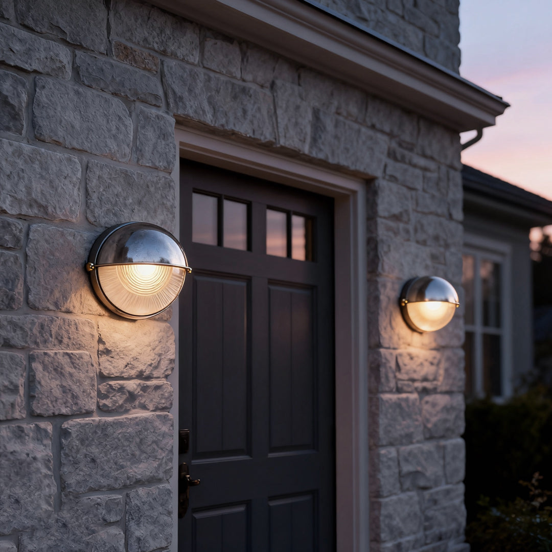 Vintage Black Waterproof Oval Bulkhead Light Fixture for Outdoor Spaces