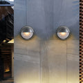 Vintage Black Waterproof Oval Bulkhead Light Fixture for Outdoor Spaces