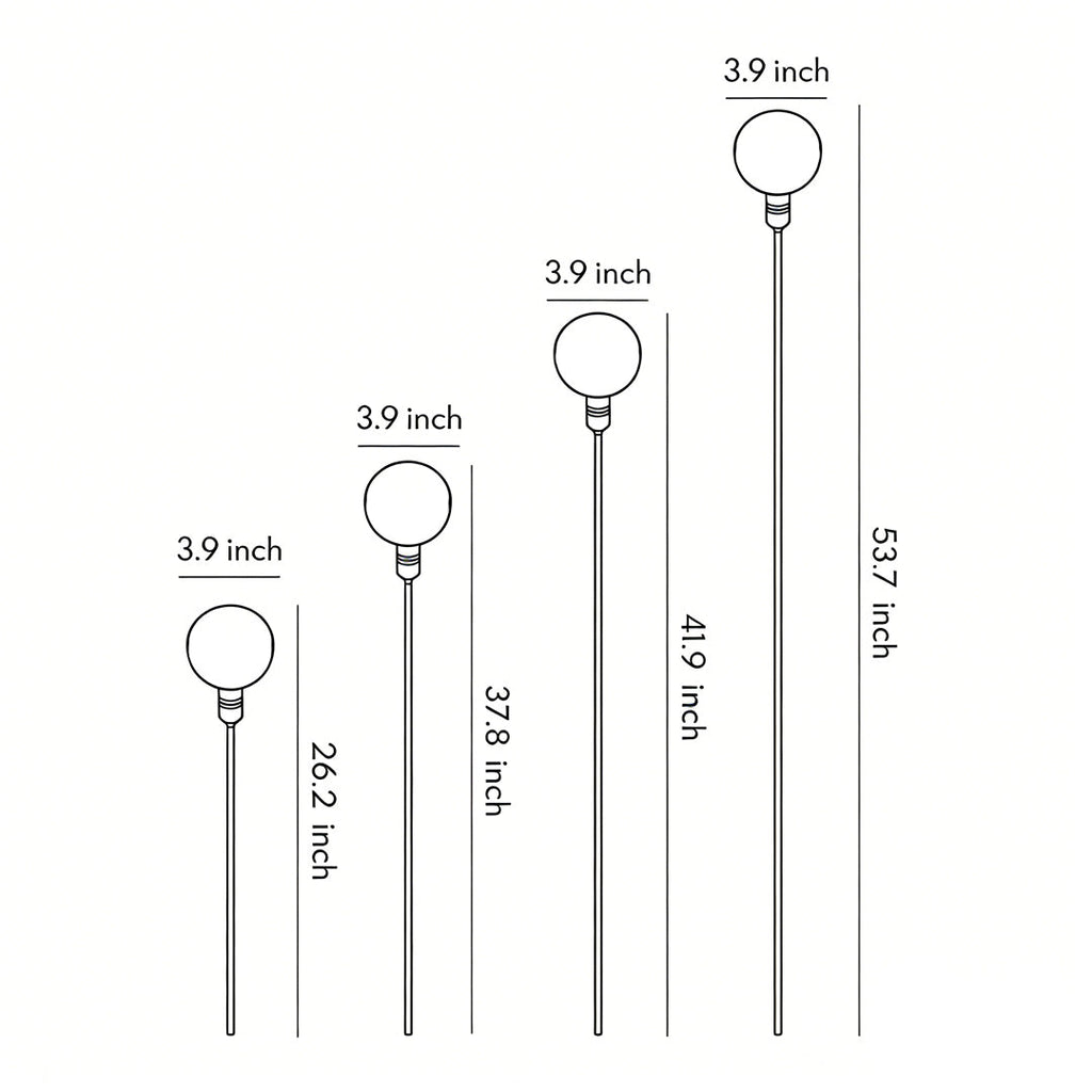 Outdoor Round Reed Decorative Landscape Light in Warm Bronze Finish