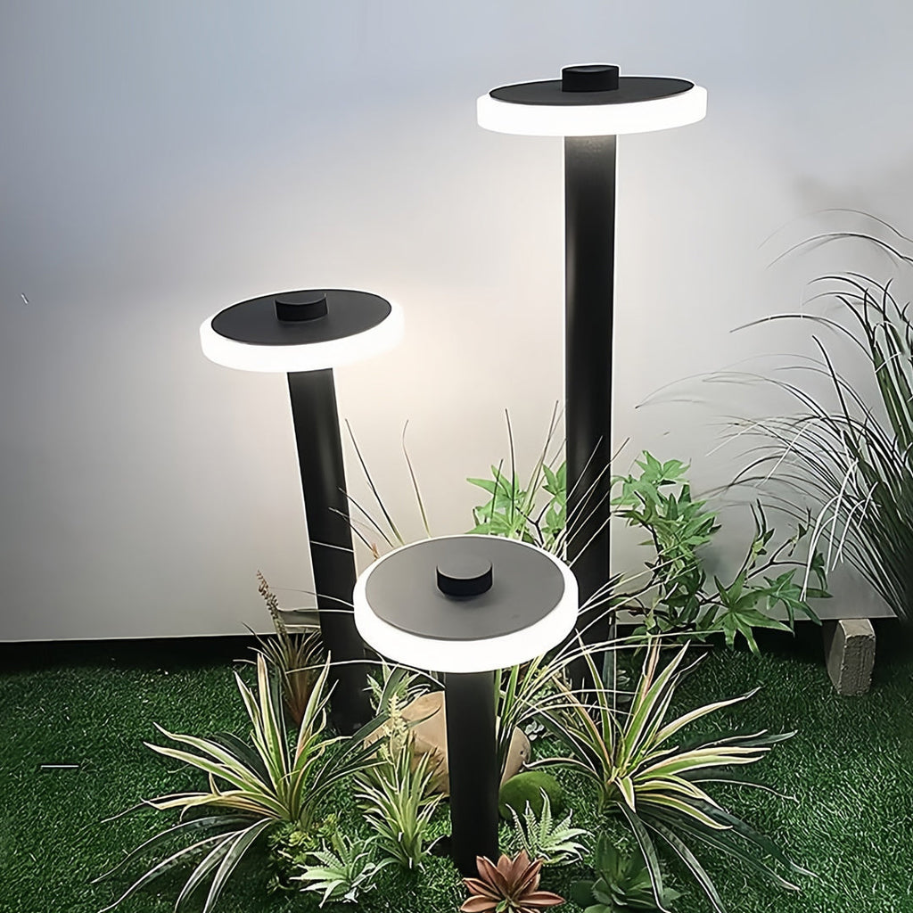 Rustic Waterproof Solar Path Lighting Garden Lanterns for Outdoor Spaces