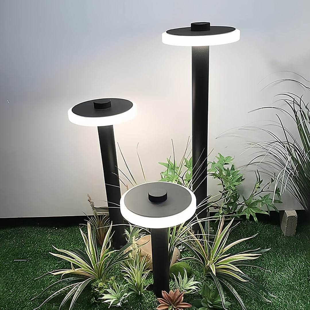 Rustic Waterproof Solar Path Lighting Garden Lanterns for Outdoor Spaces