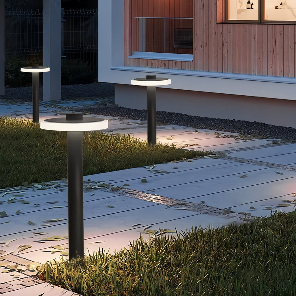 Rustic Waterproof Solar Path Lighting Garden Lanterns for Outdoor Spaces