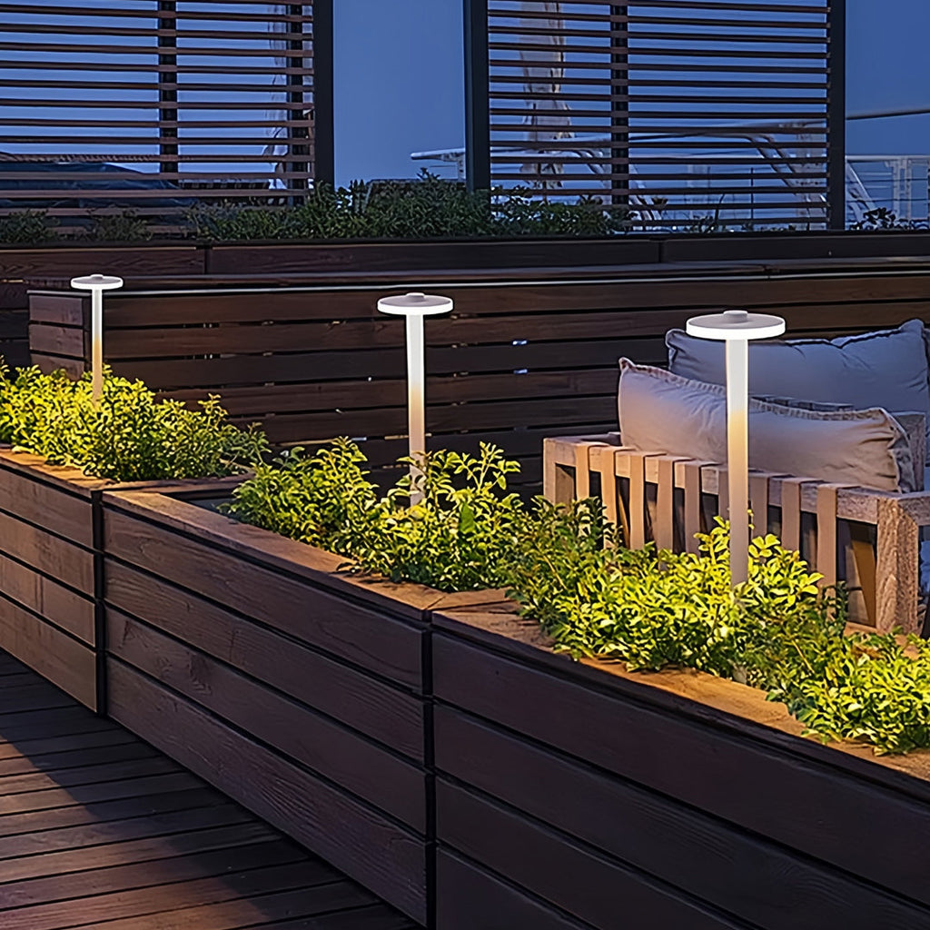 Rustic Waterproof Solar Path Lighting Garden Lanterns for Outdoor Spaces