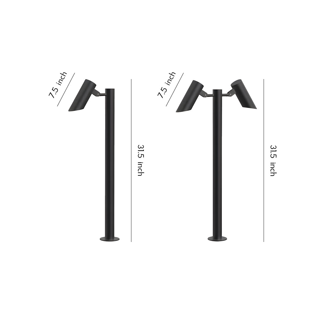 “Elegant Waterproof LED Path Lights for Outdoor Lawn and Garden Lighting”