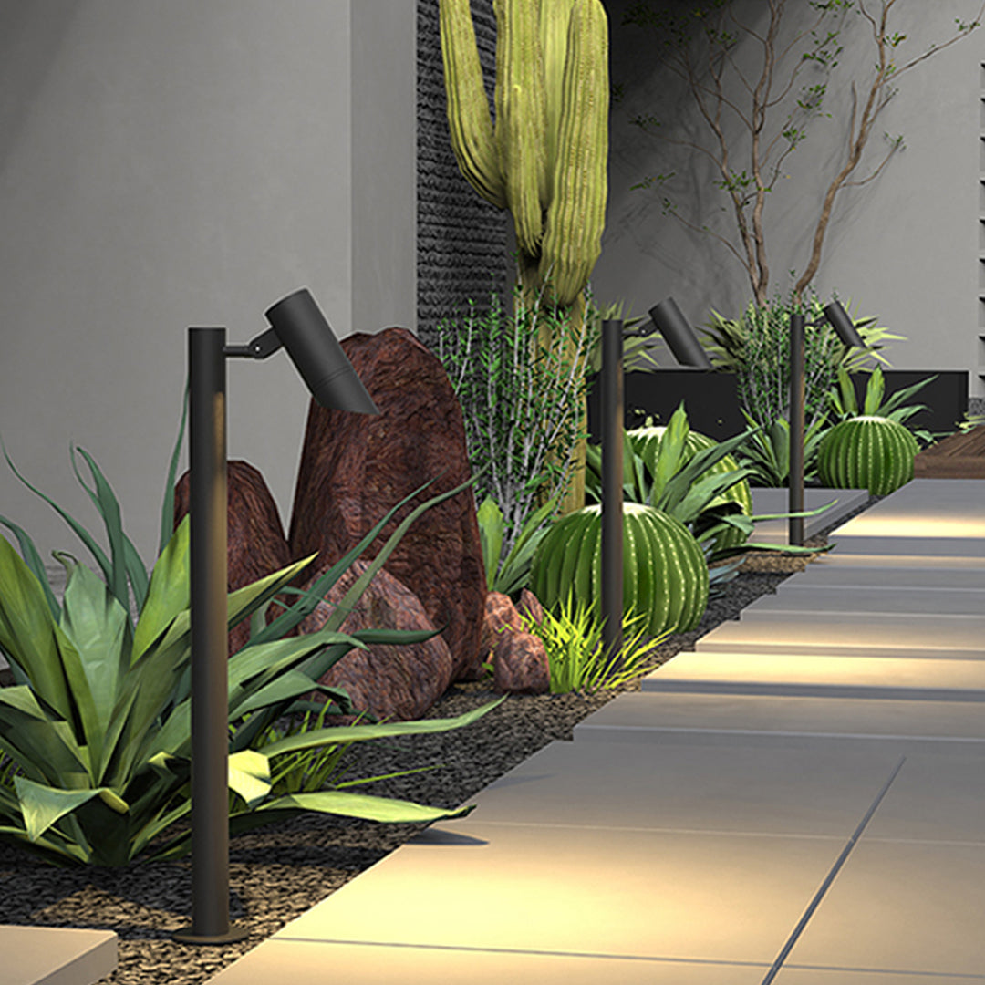 “Elegant Waterproof LED Path Lights for Outdoor Lawn and Garden Lighting”