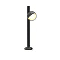 Modern Black Minimalist LED Pathway Landscape Lighting Fixture for Outdoors