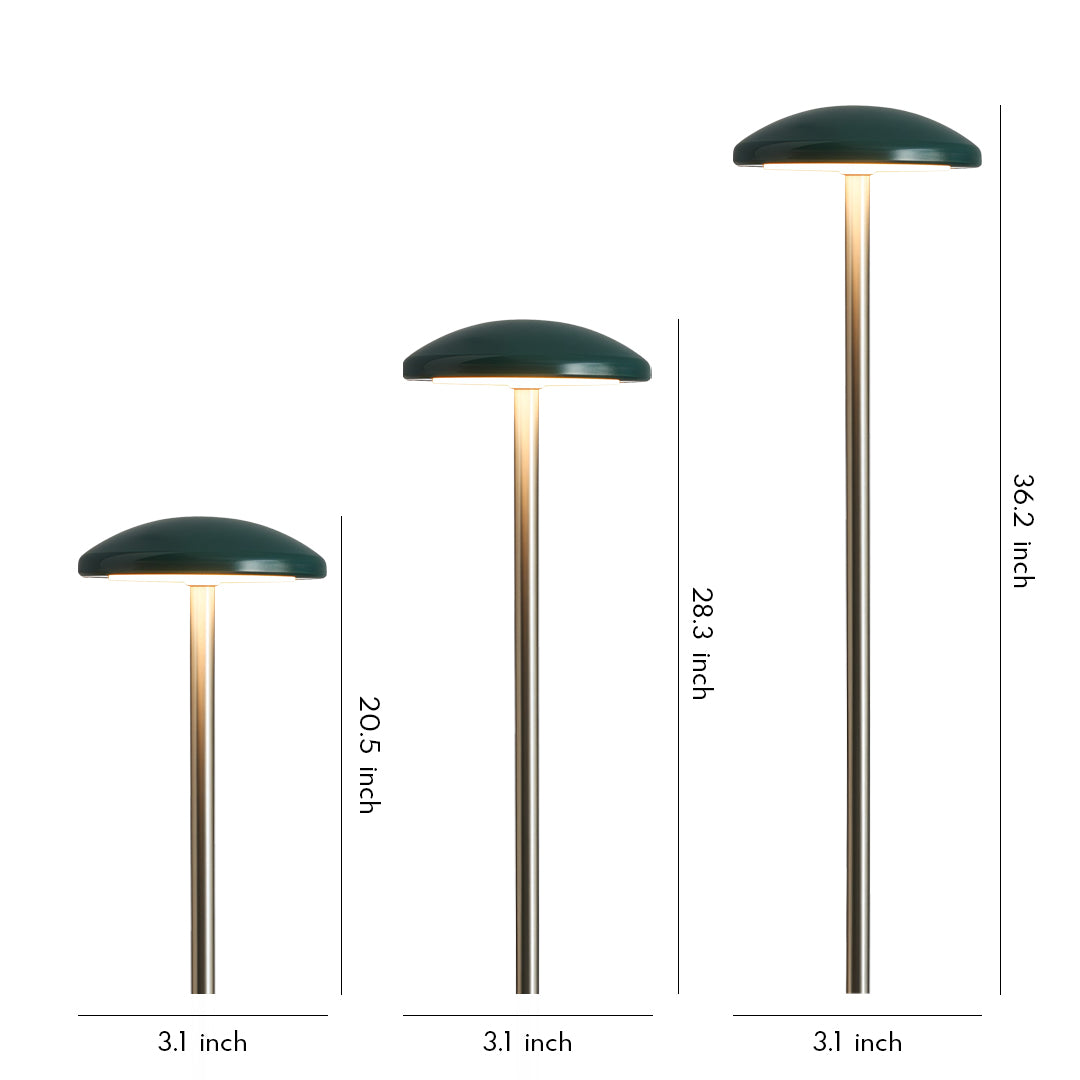 Minimalist Black Metal Pathway Outdoor Landscape Lighting for Gardens