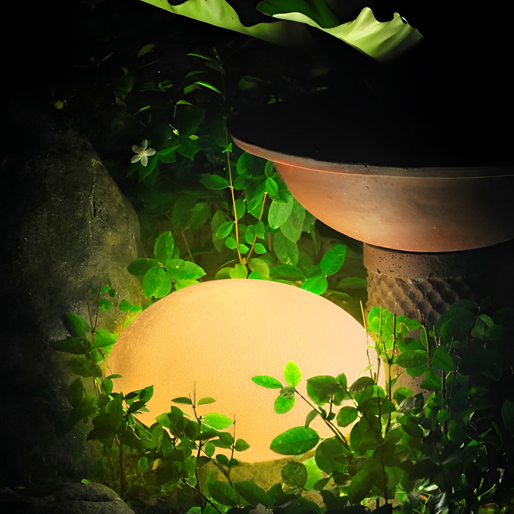 Modern Waterproof LED Pebble Garden Lights for Outdoor Landscape Decor