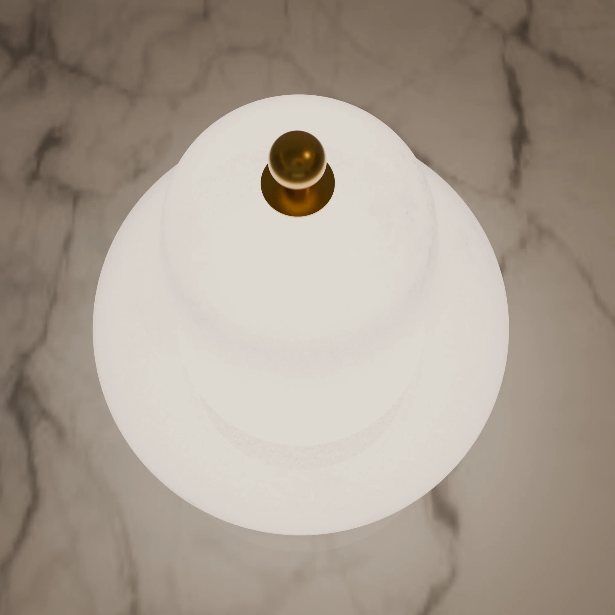 Elegant White Ceramic Pera Table Lamp for Modern Living Room Decor
