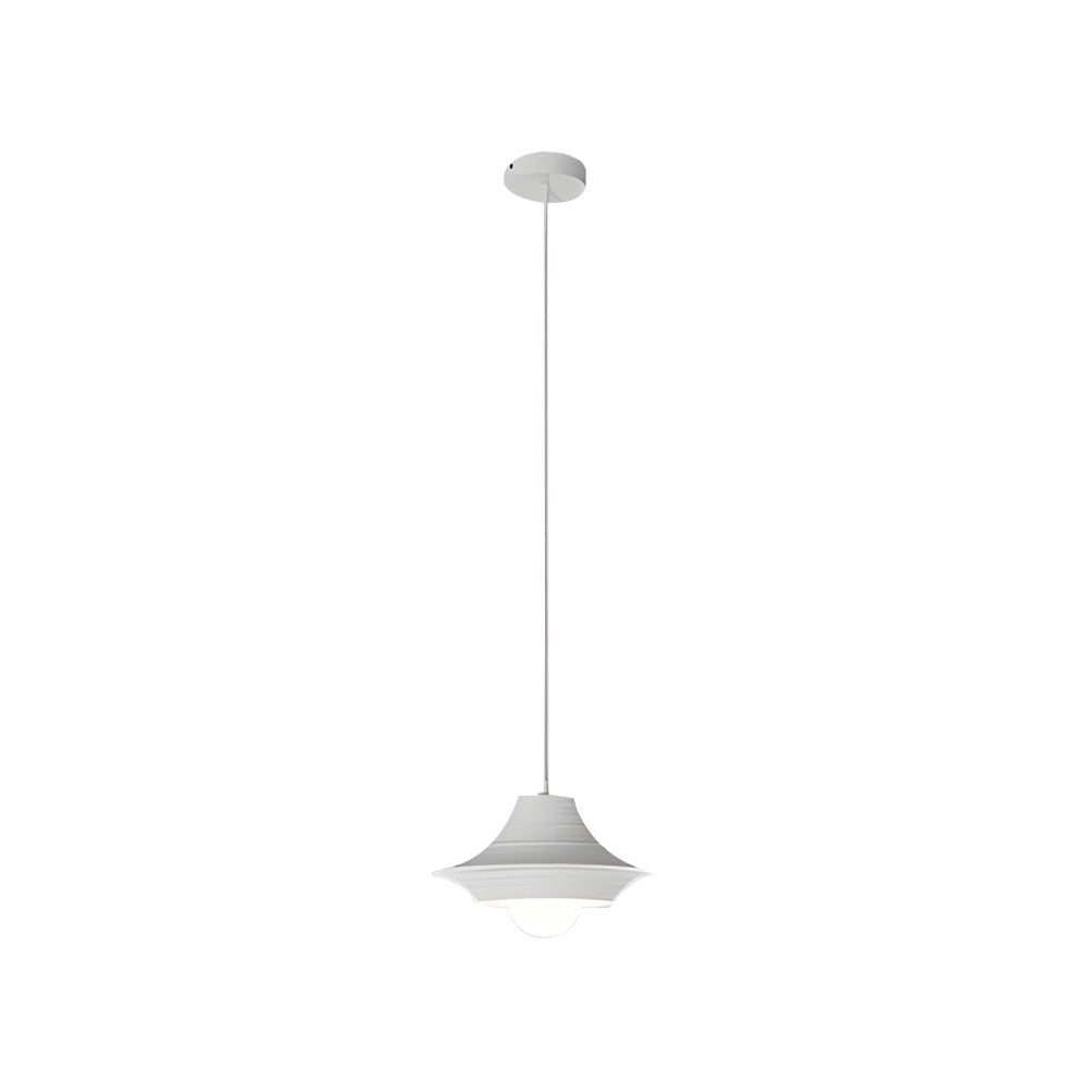 Creative Iron Striped Pendant Light with 3-Step Dimming for Nordic Style Rooms
