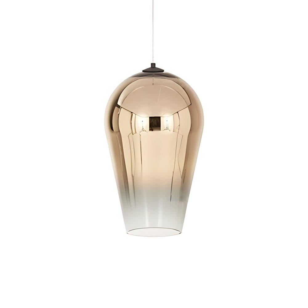 Custom Gradient Glass Pendant Light - Nordic Post-Modern Design for Dining Room