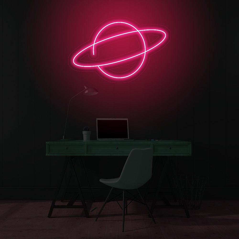 Retro Green LED Neon Light Sign for Home Bar, Bedroom, or Office