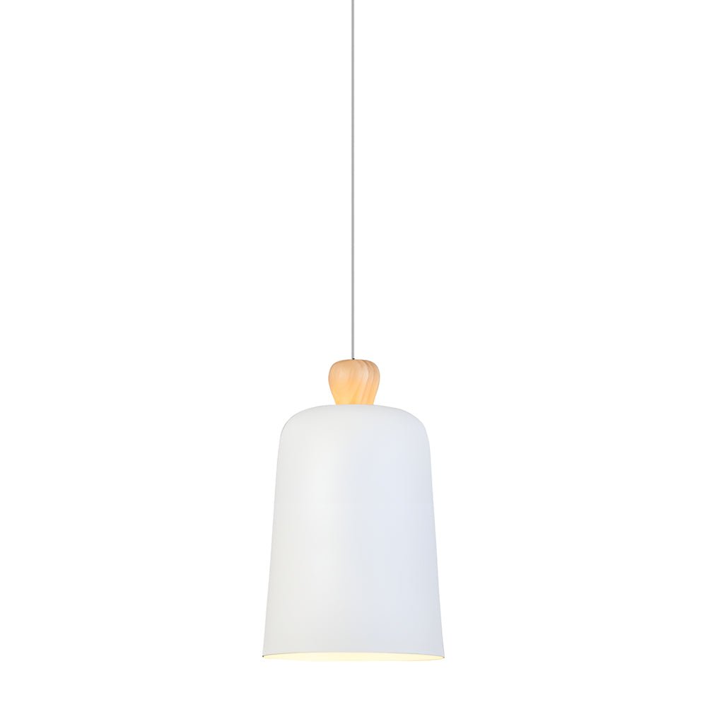 Modern Black and White Pleat Box LED Pendant Light for Dining Room