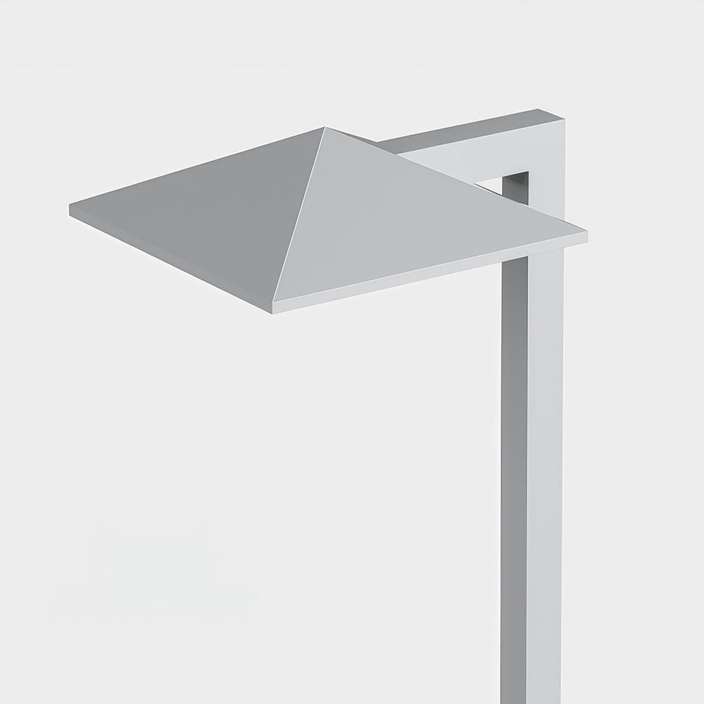Modern Waterproof Minimalist Outdoor Plug-In Pathway Lights in Black Metal